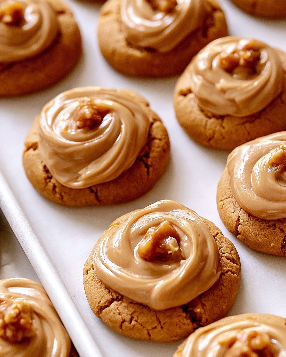 Salted Caramel Pumpkin Cookies
