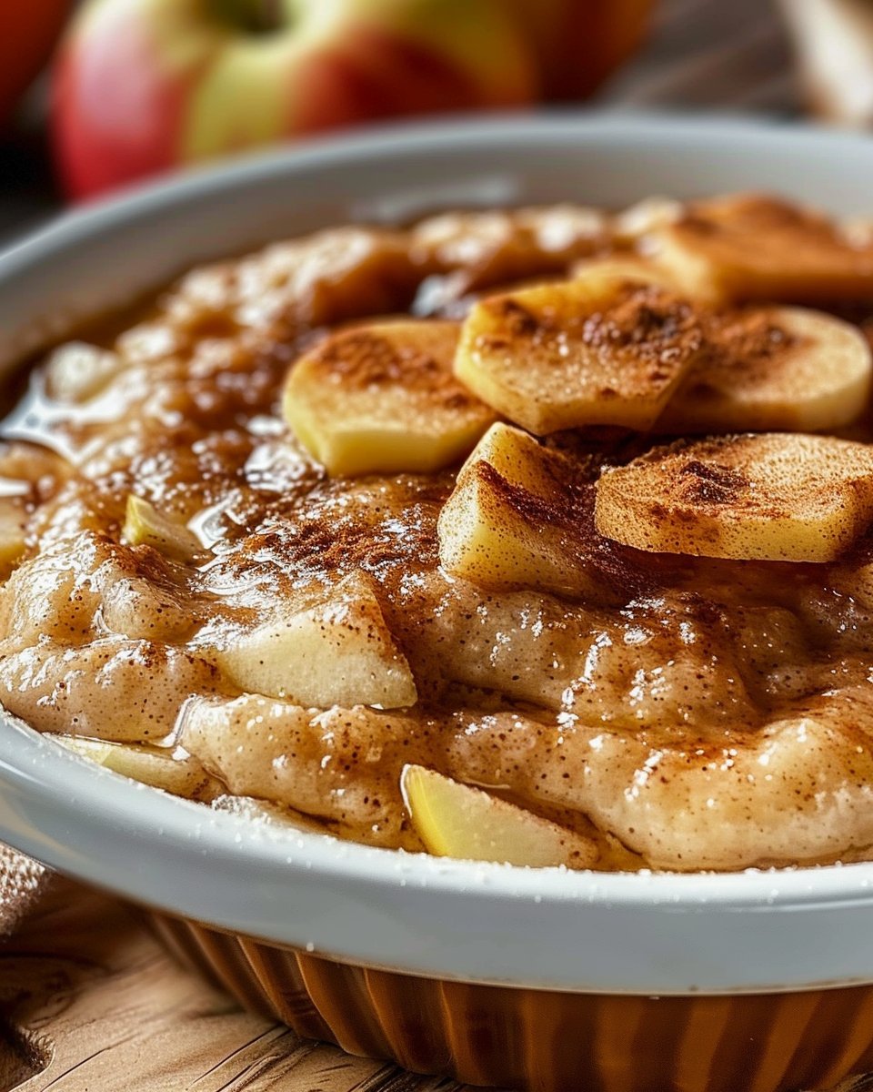 Apple Pie Dip with Cinnamon Sugar Chips
