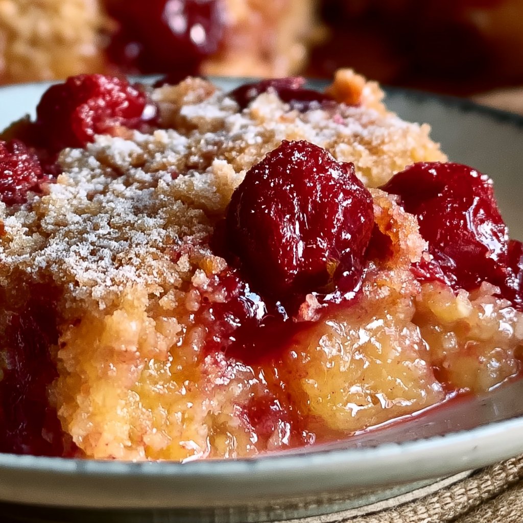 Cherry Pineapple Dump Cake