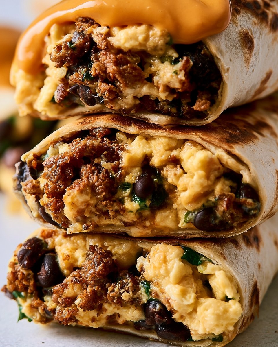 High-Protein Breakfast Burrito