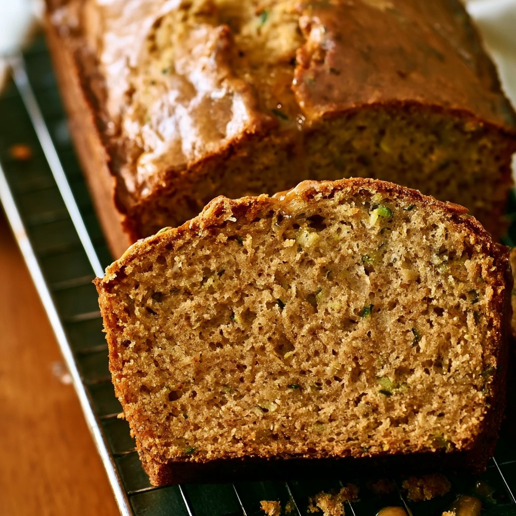 The Irresistible Aroma of Home-Baked Zucchini Bread