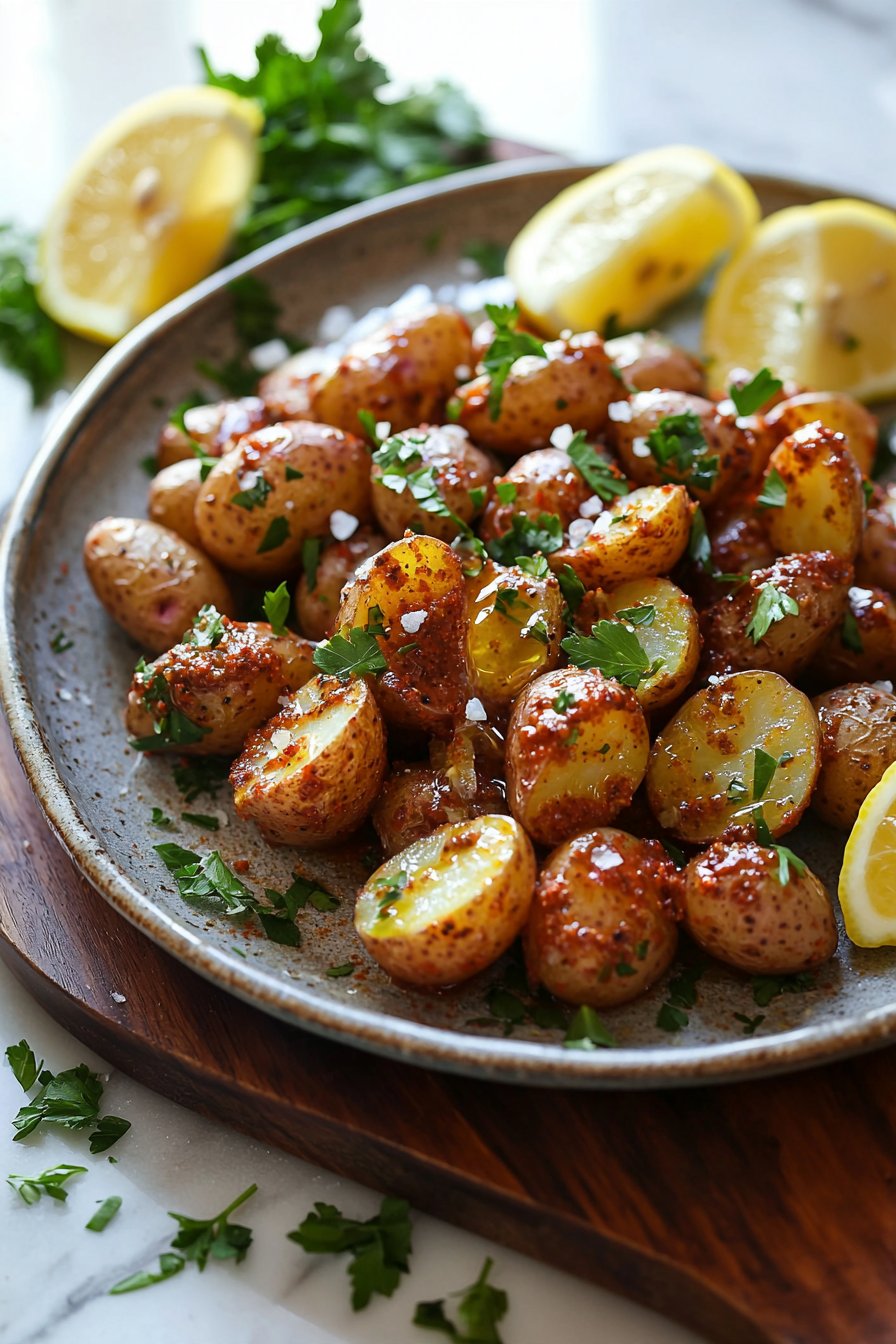 Spicy Lebanese Potatoes