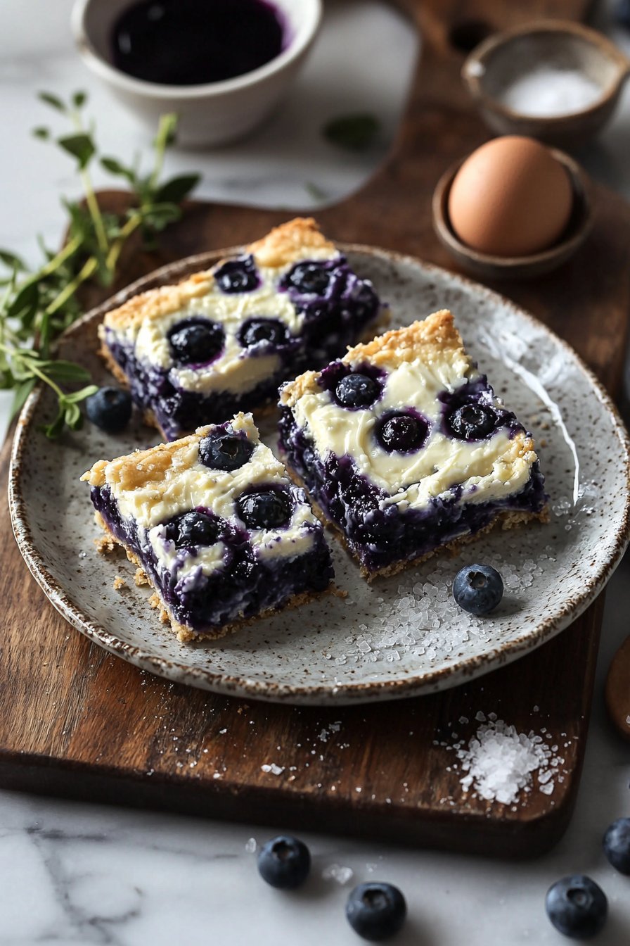 Blueberry Cream Cheese Bars