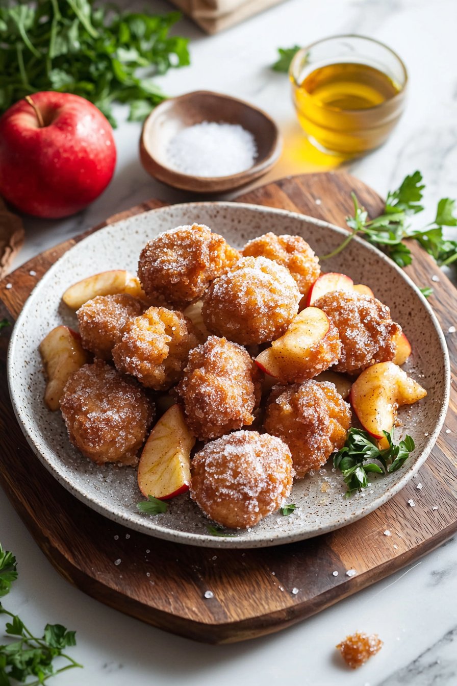 Churro Apfelkuchen Bomben