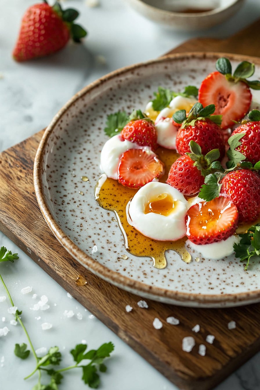 Strawberry Yogurt Dots