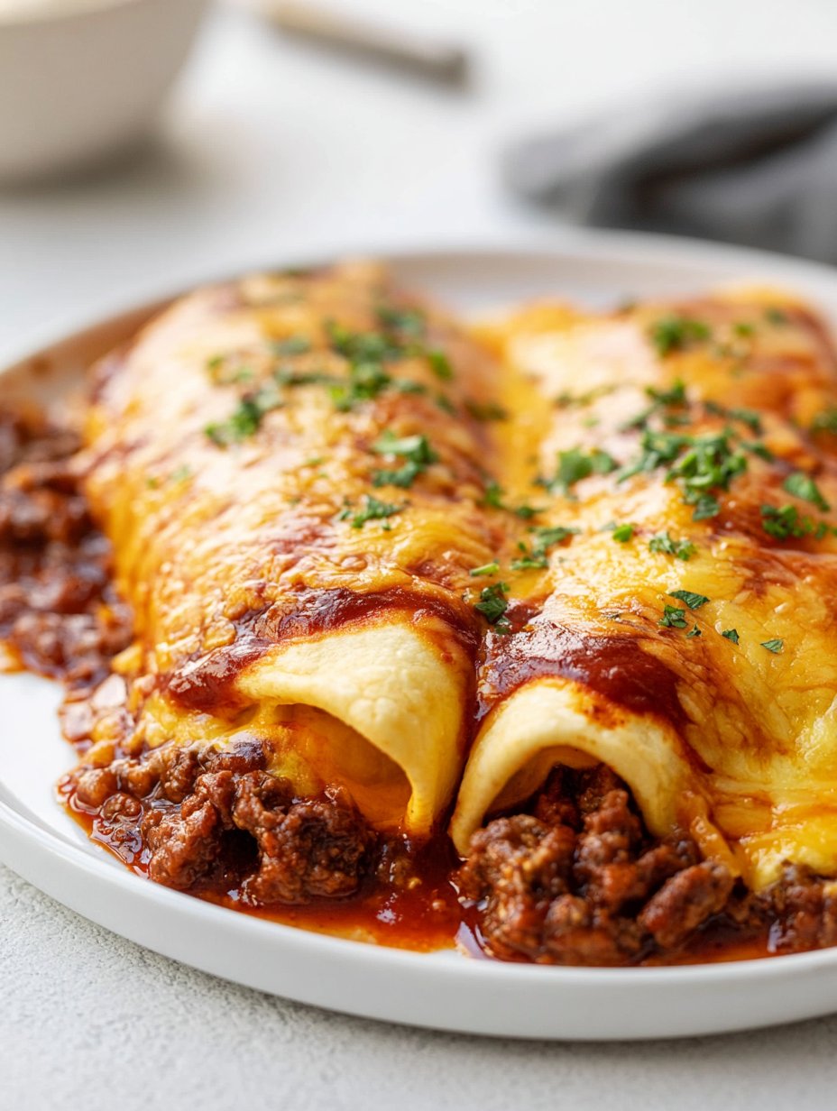 Enchiladas de Res