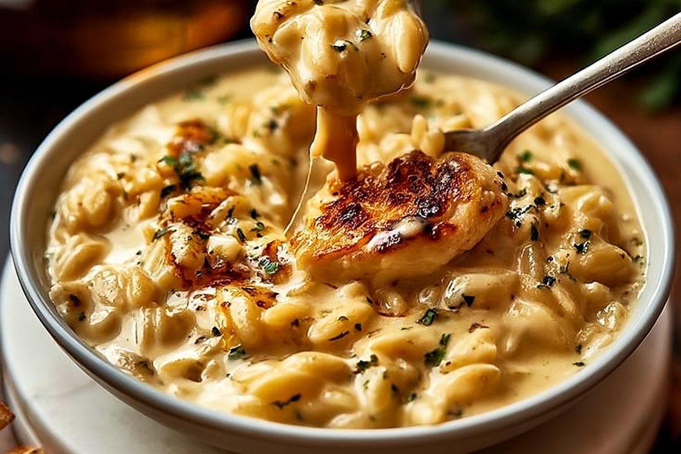 Easy Creamy Marry Me Chicken Orzo 2 Easy Marry Me Chicken Orzo That's Creamy and Delicious