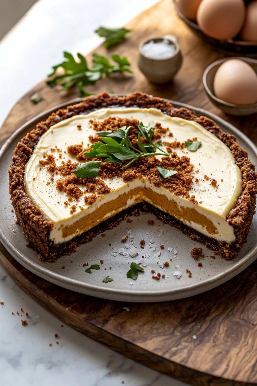 Pumpkin Pie Cheesecake