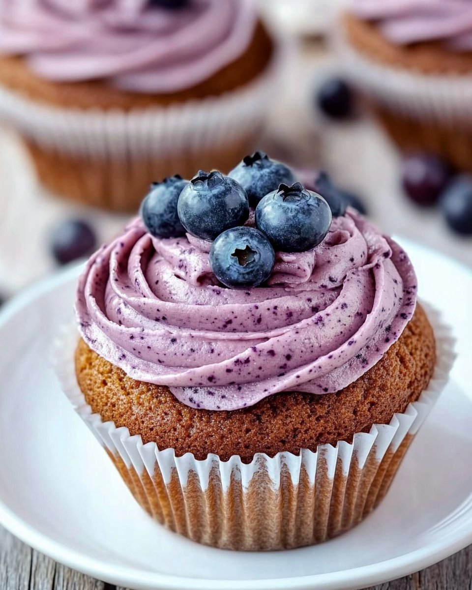 Homemade Blueberry Frosting