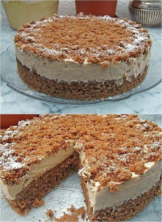 Torta al Caffè e Noci
