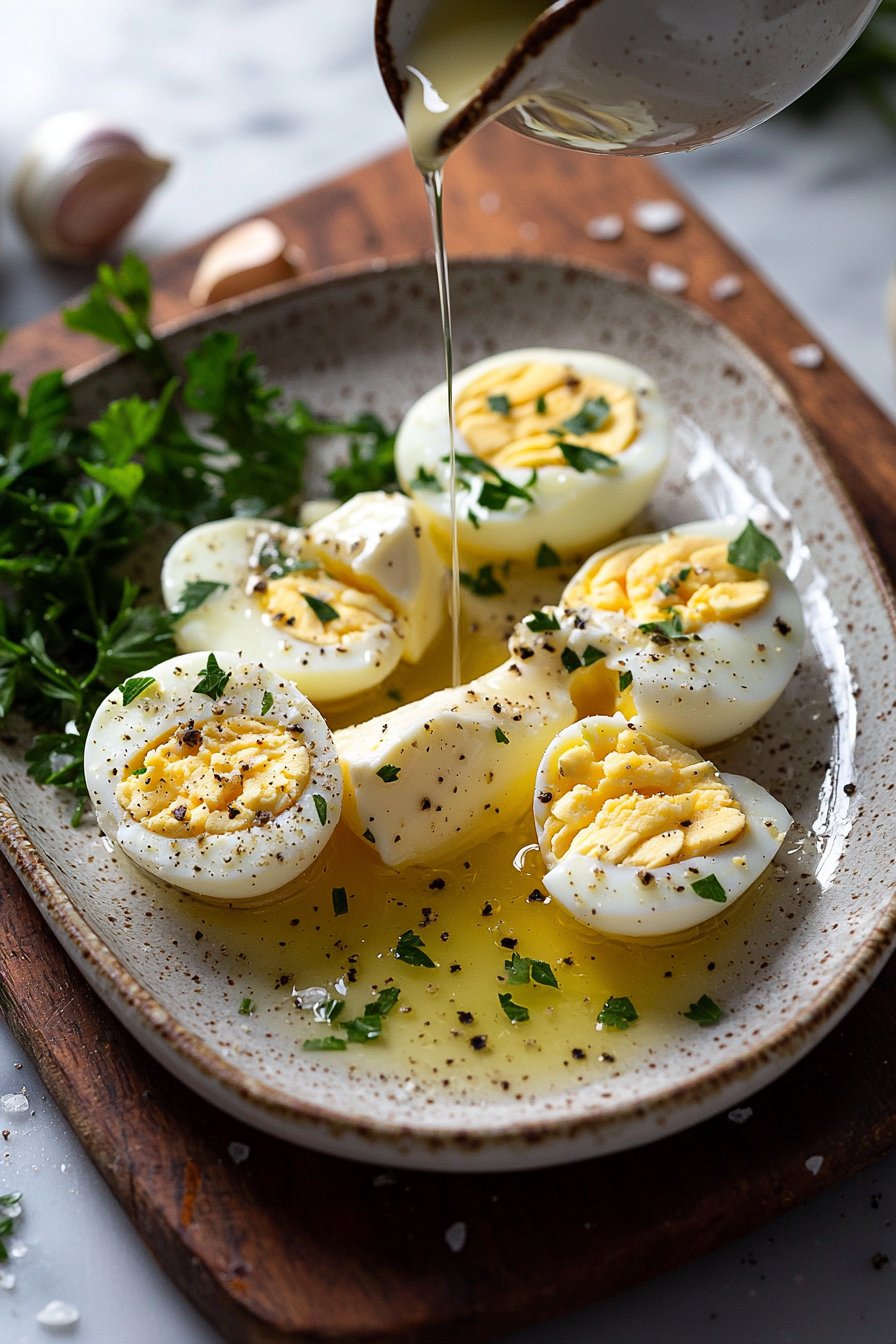 Butter Garlic Eggs