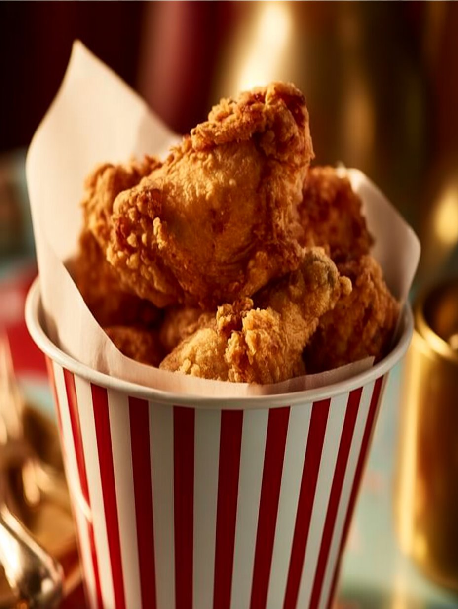 Pollo KFC imitación