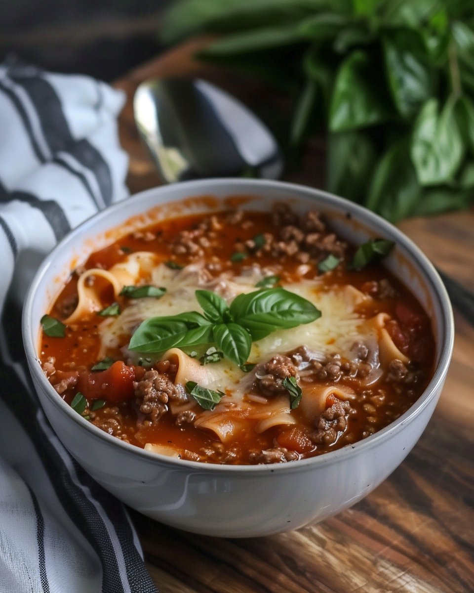 Lasagna Soup