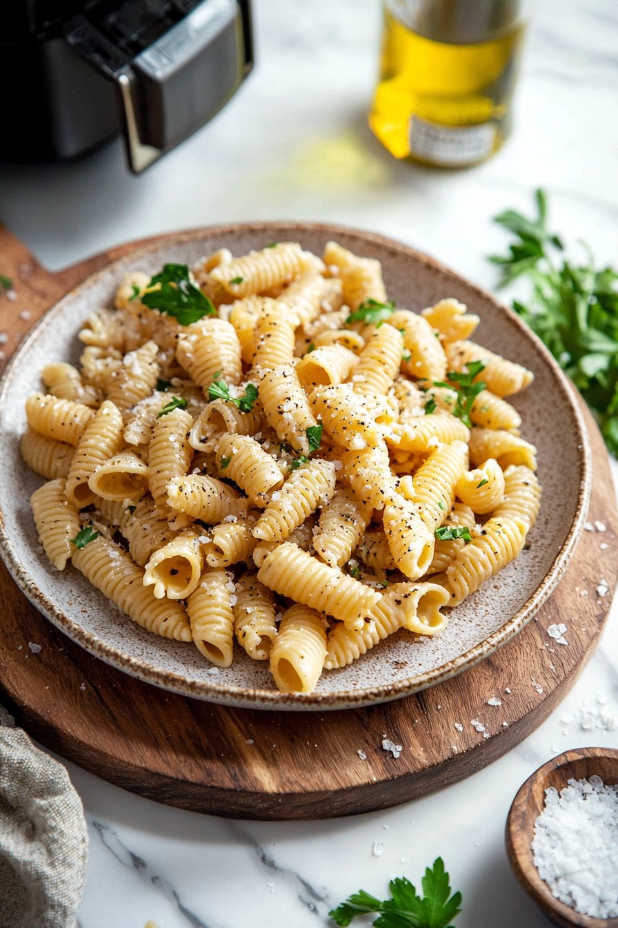 Air Fryer Pasta Chips
