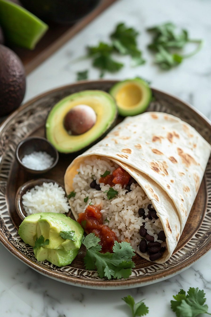 Rice & Bean Burrito