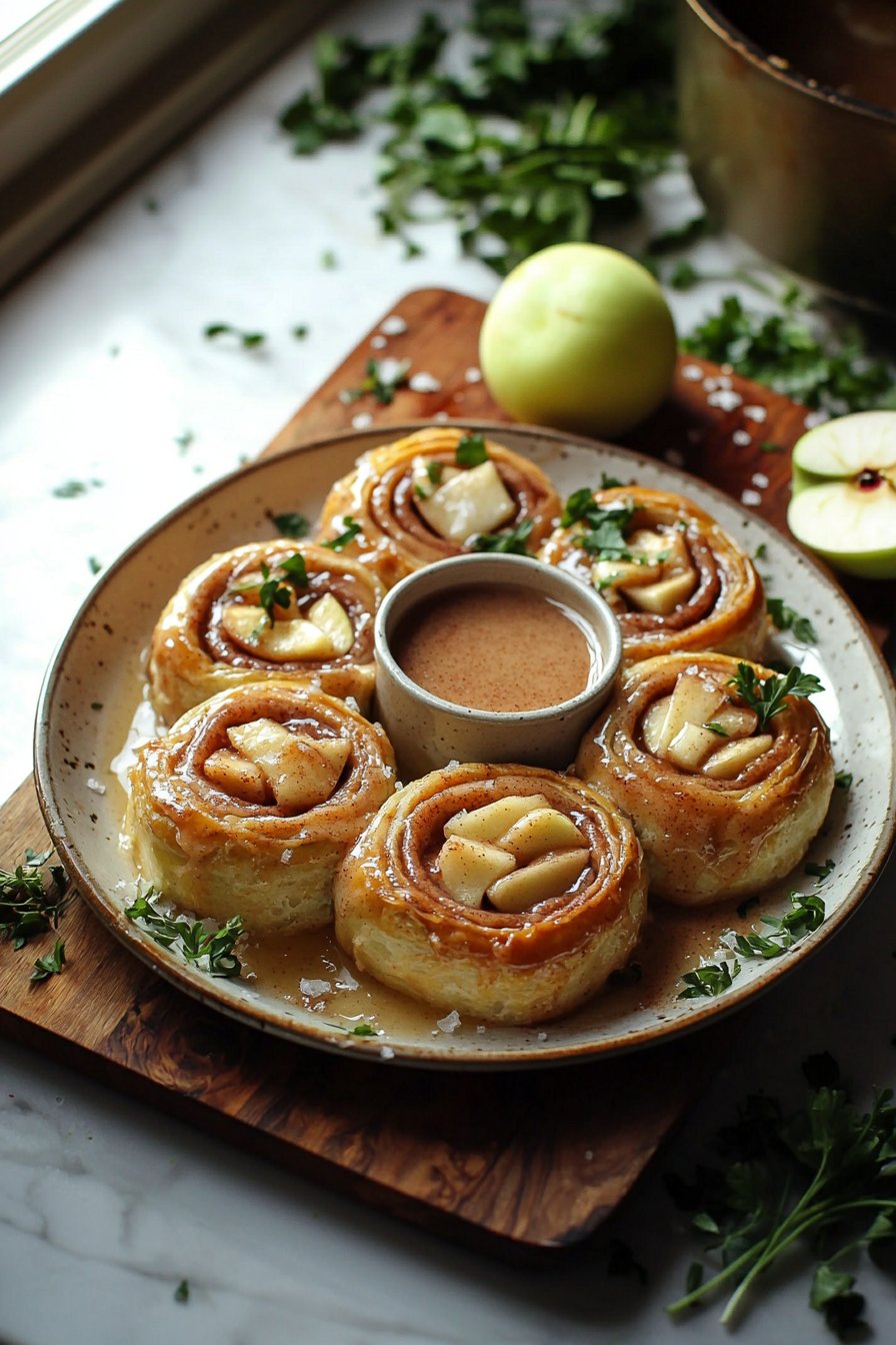 2 Ingredient Apple Cinnamon Roll Bake