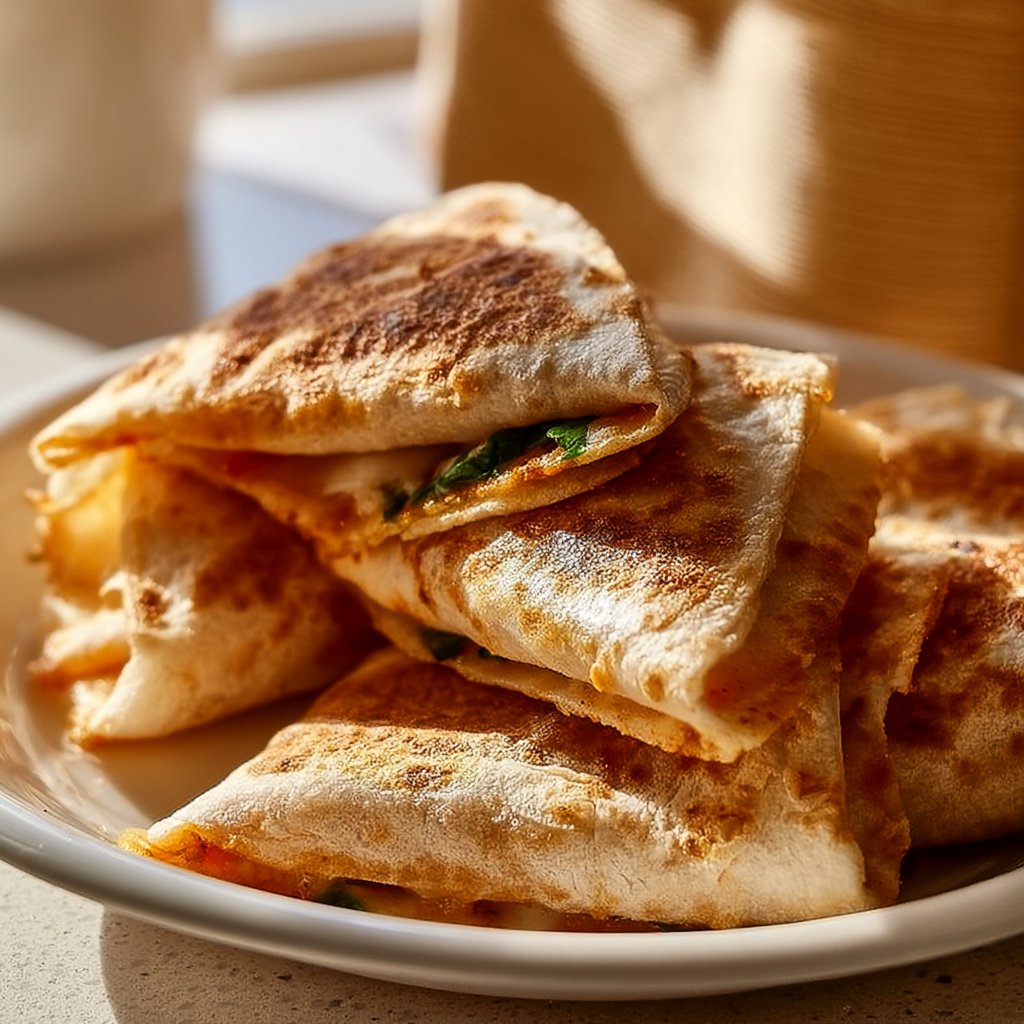 Knusprige Wrap-Ecken