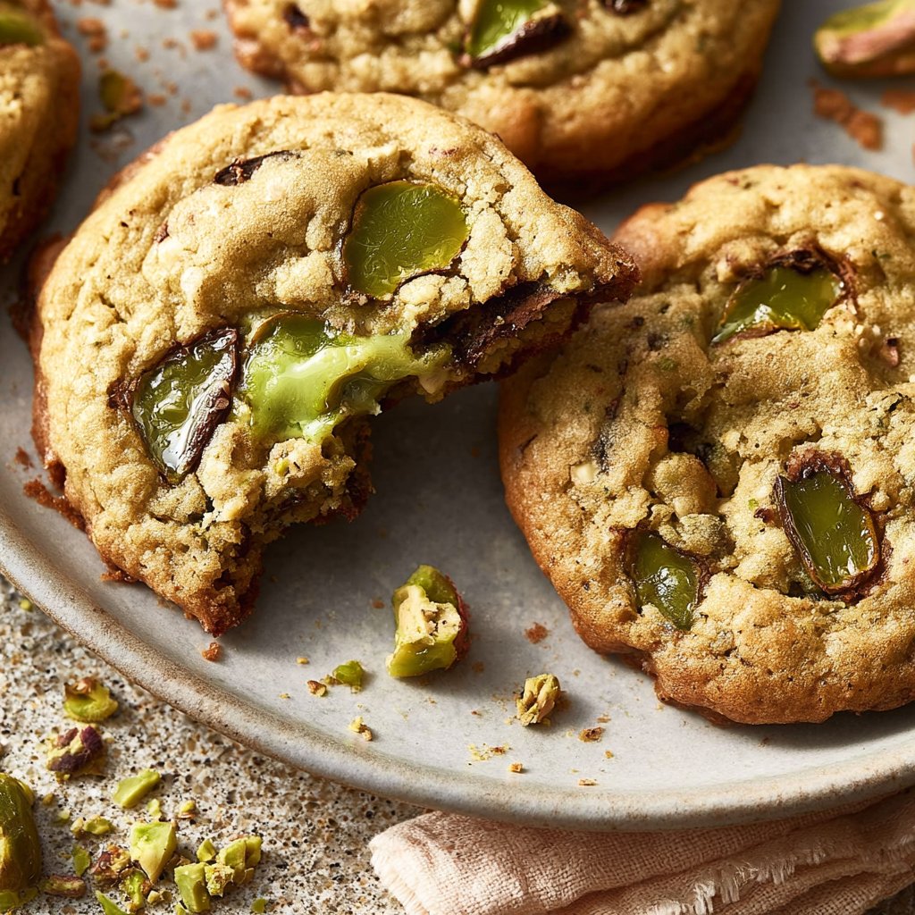 Pistachio Cream Cookies