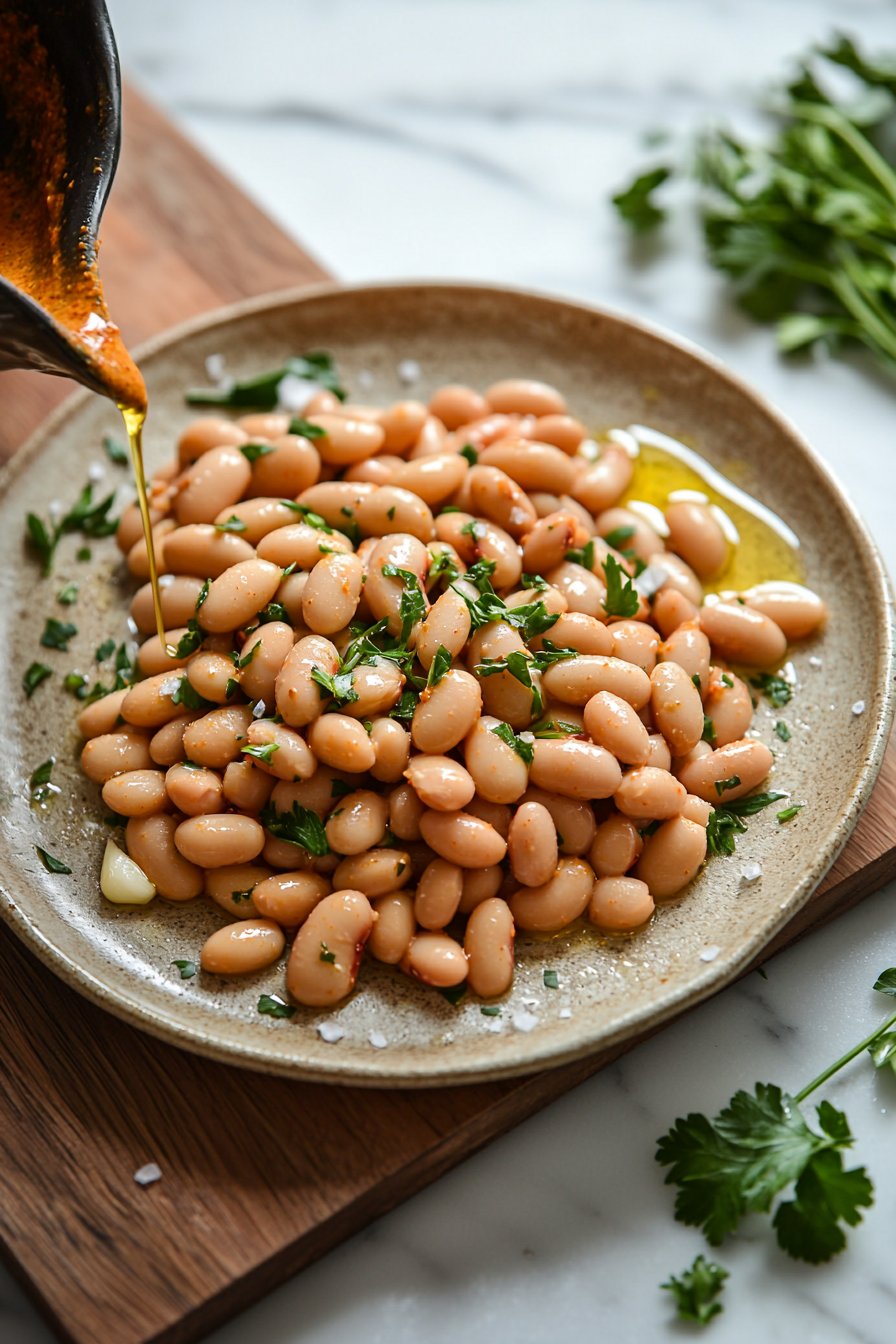 Harissa Butter Beans