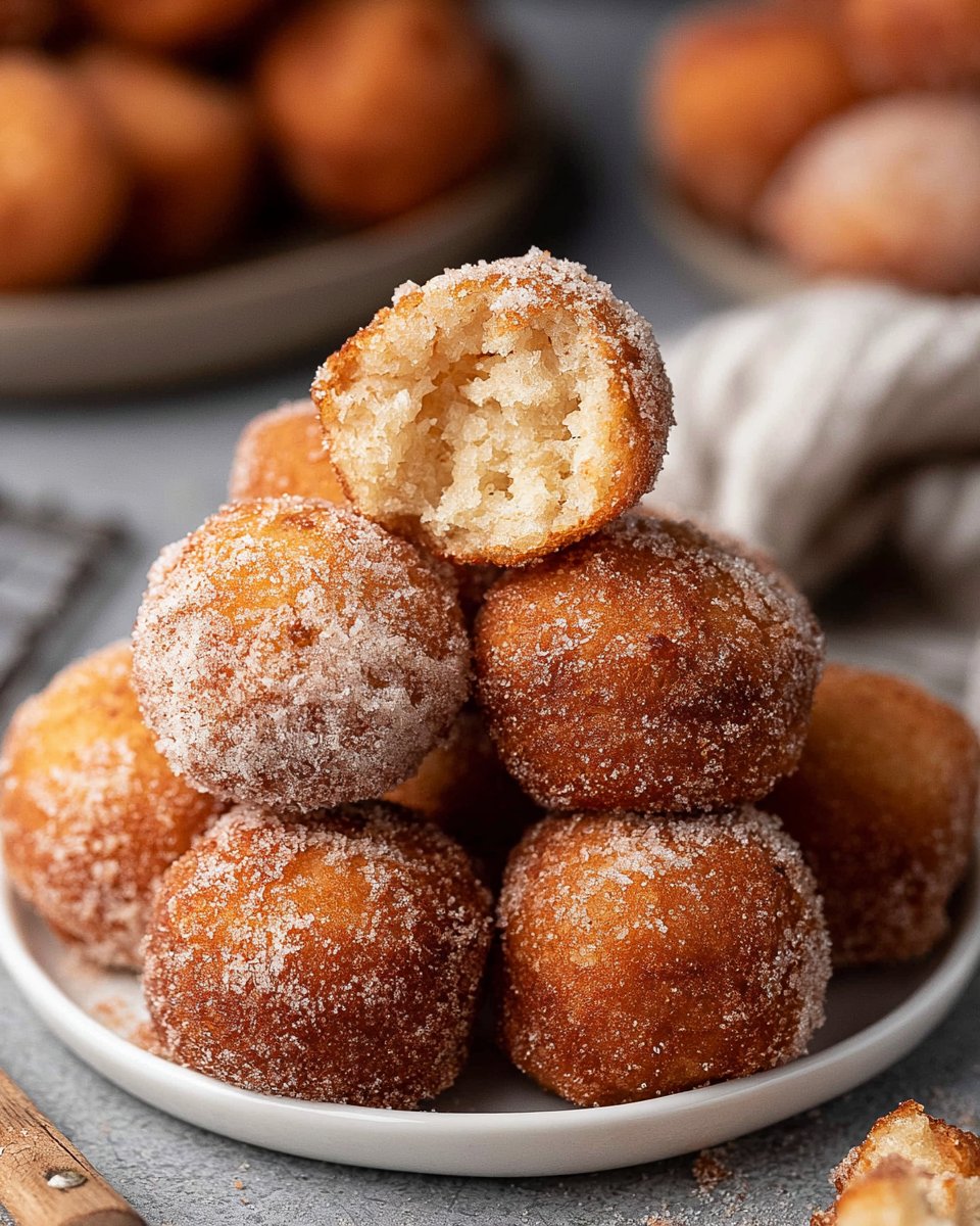 Easy Donut Holes Recipe