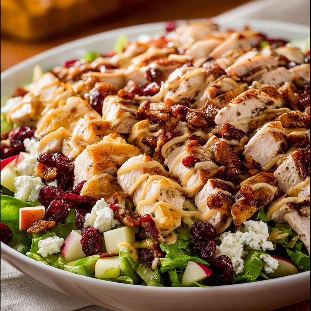 Autumn Chopped Chicken Salad