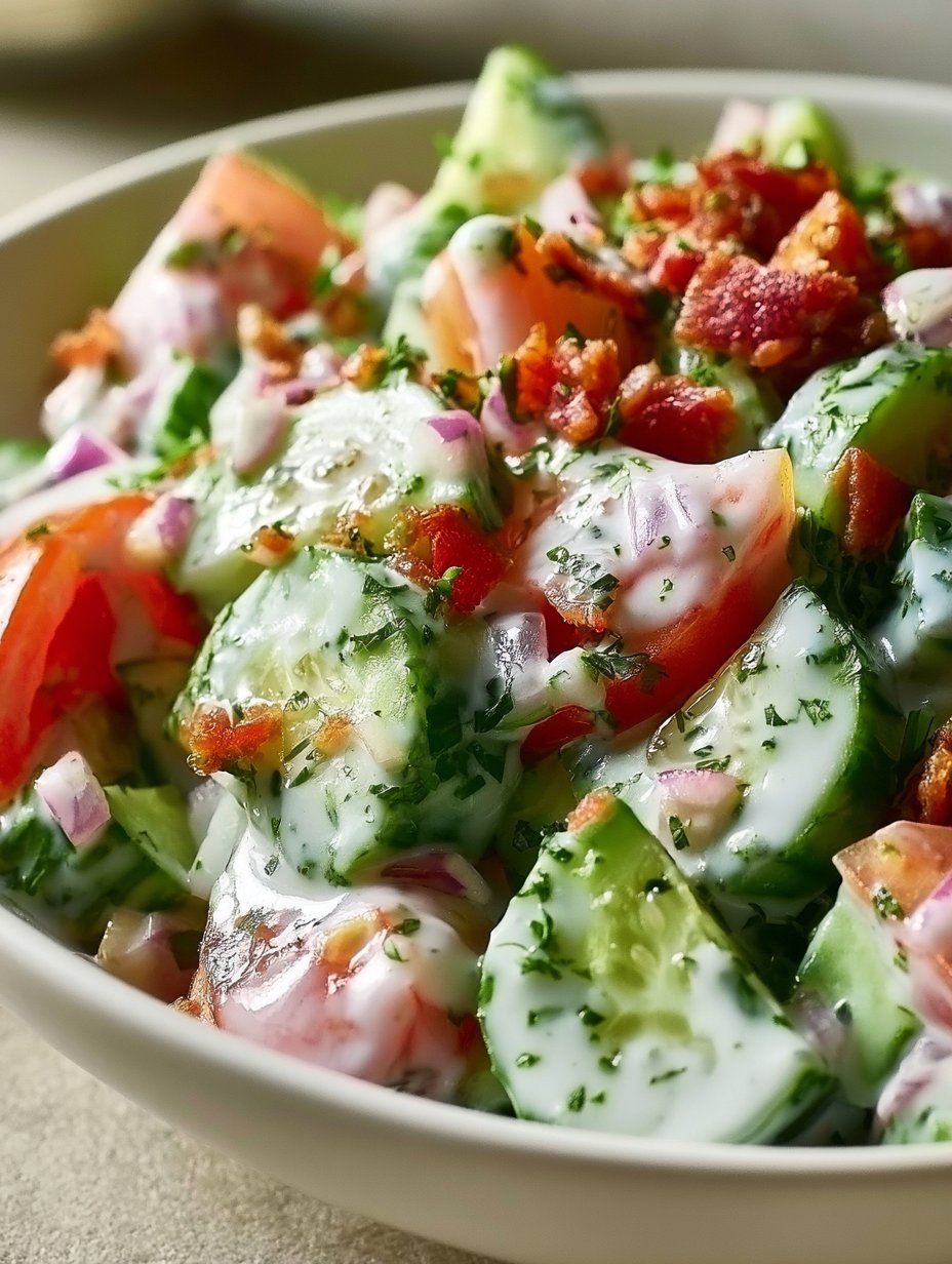 Ensalada Crack de Pepino Rancho