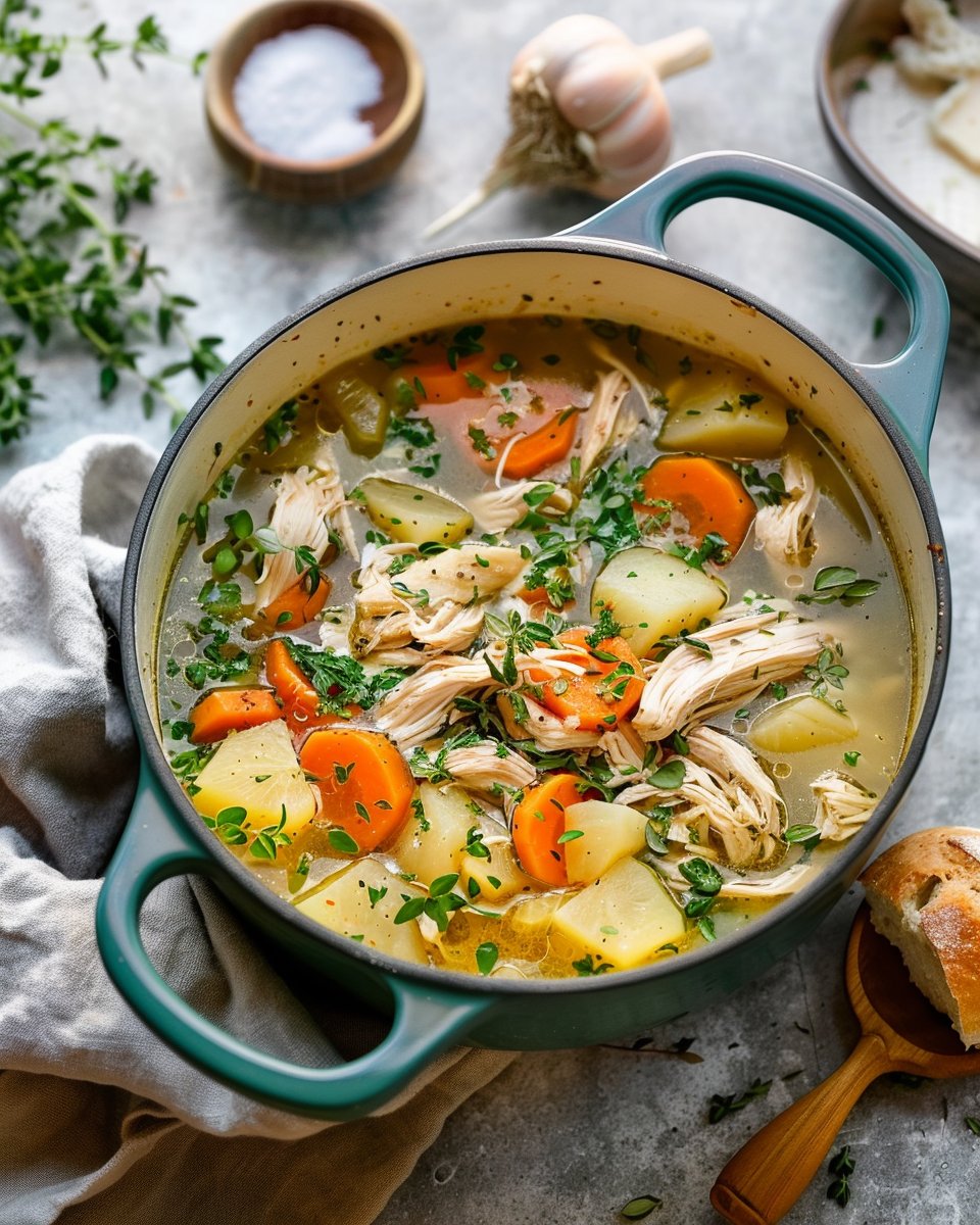 One-Pot Chicken Soup