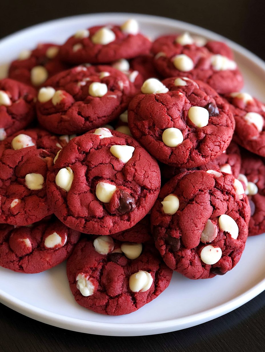 Galletas de Mezcla para Pastel de Terciopelo Rojo