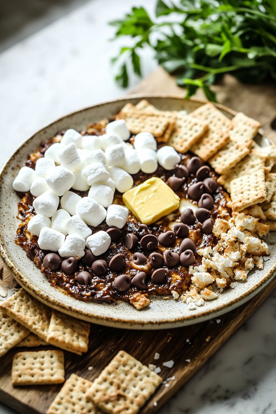 Air Fryer Smores Dip