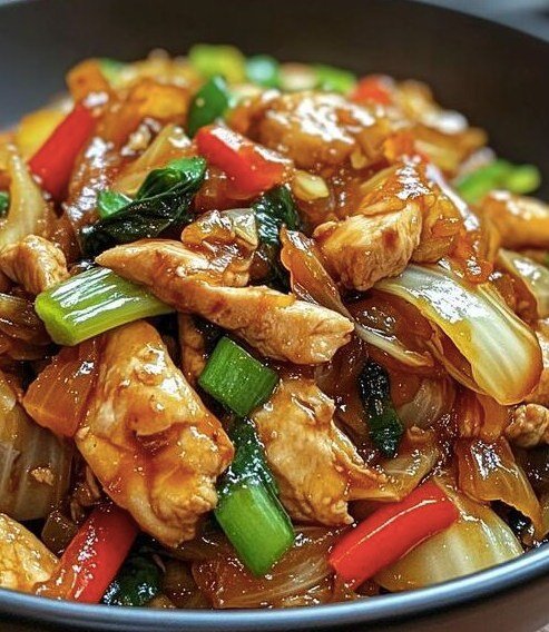 Chinesische Hähnchenpfanne – Geschmackvoll