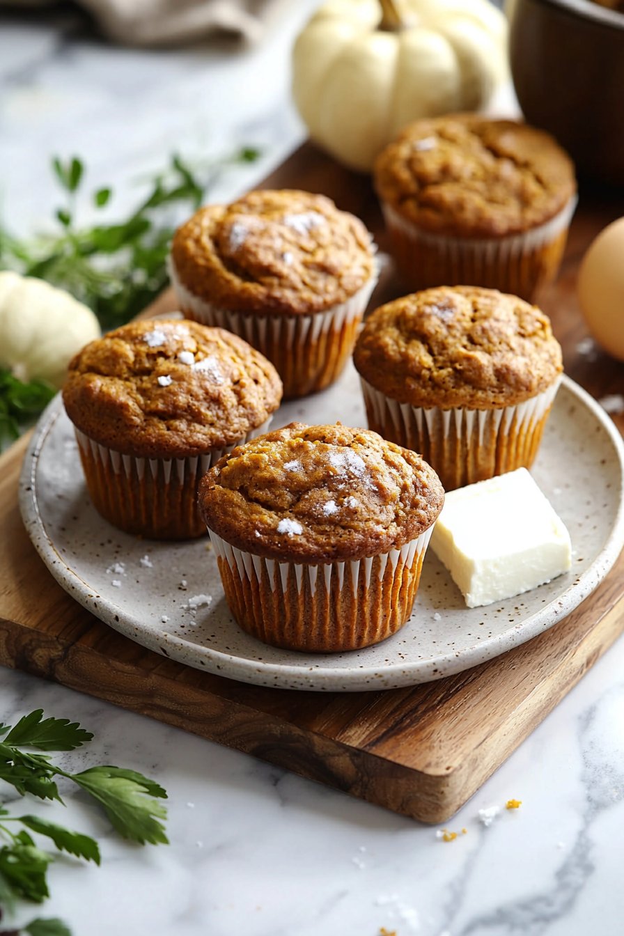 Pumpkin Cream Cheese Muffins