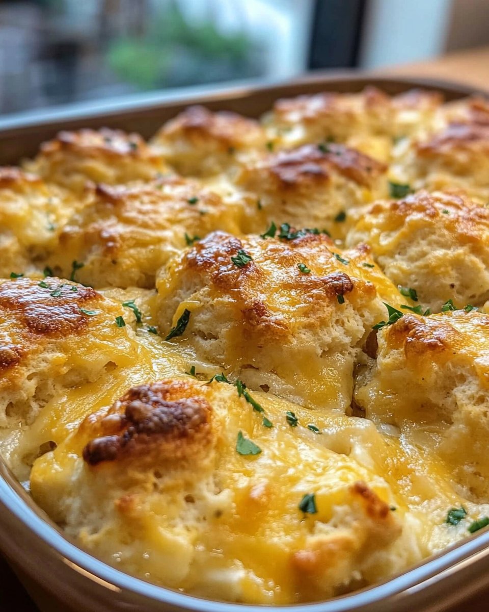 Cheddar Bay Biscuit Casserole
