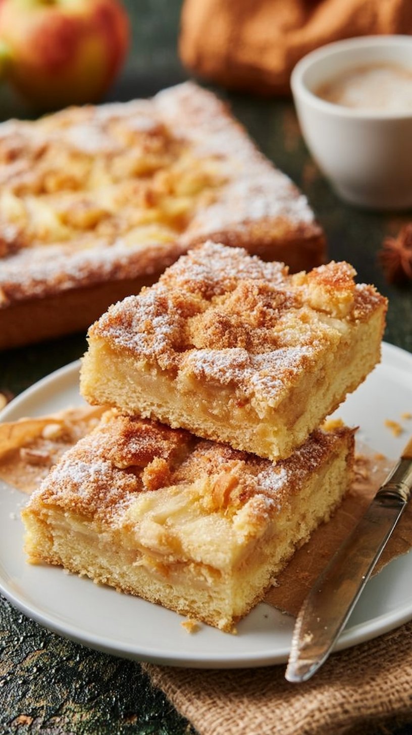 Apfelkuchen vom Blech