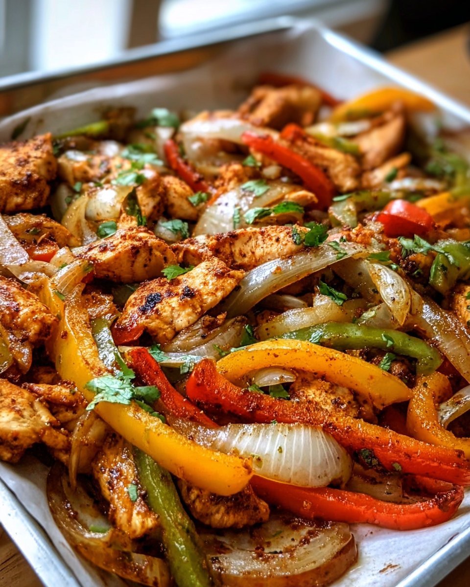 Skillet Chicken Fajitas