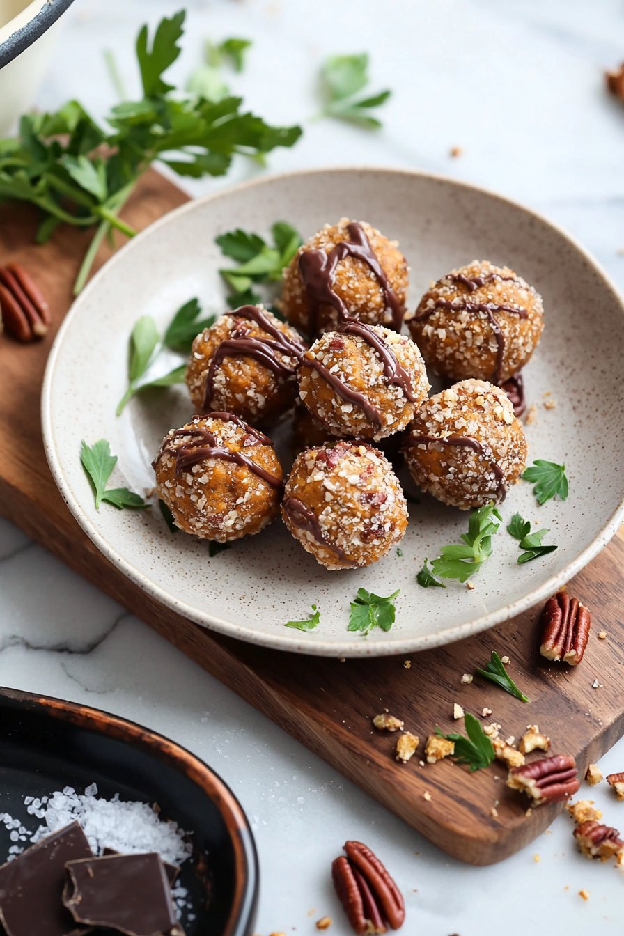 No Bake Pumpkin Cheesecake Balls