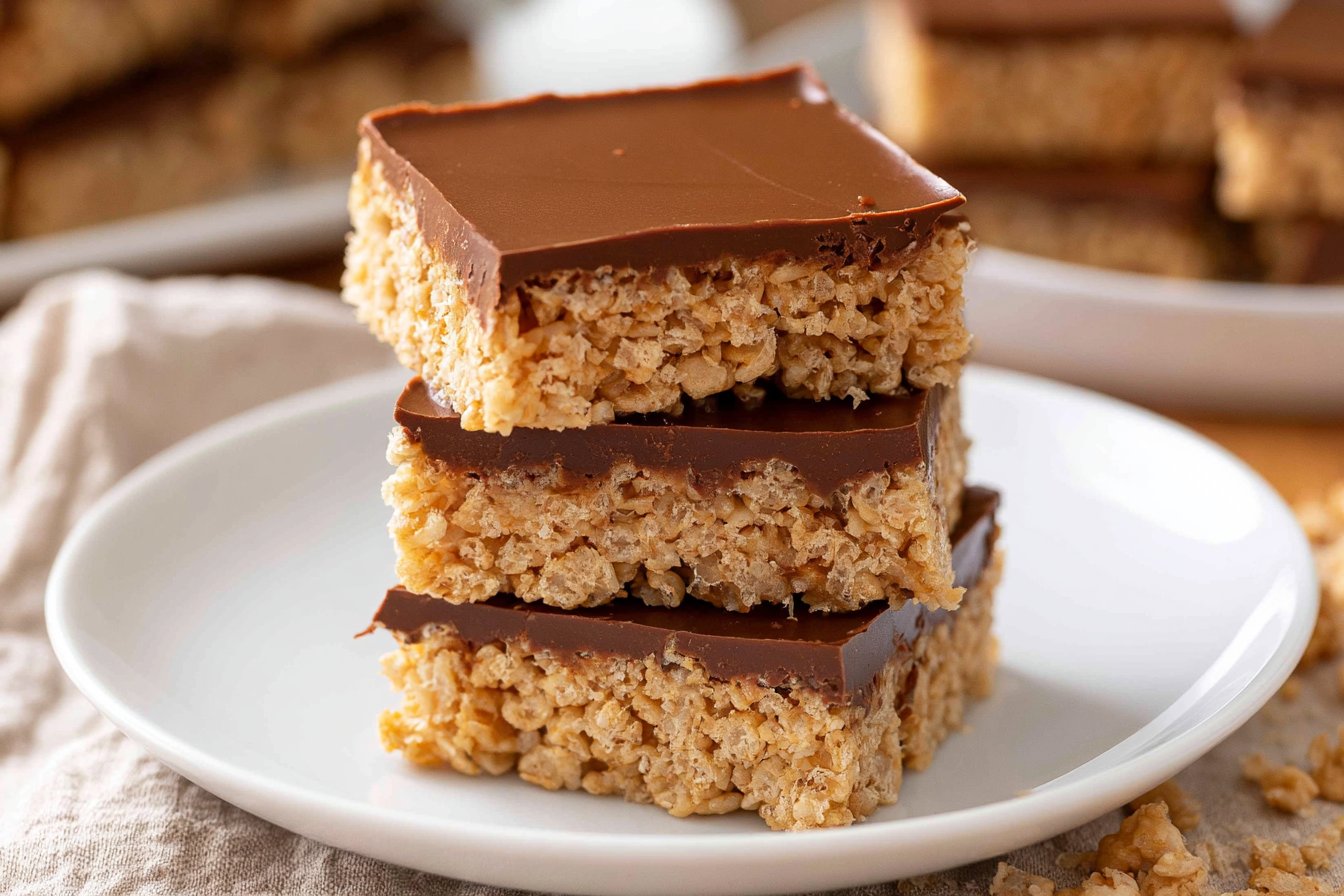 Quick No-Bake Scotcheroos Easy Dessert 1 Quick No-Bake Scotcheroos Easy Dessert