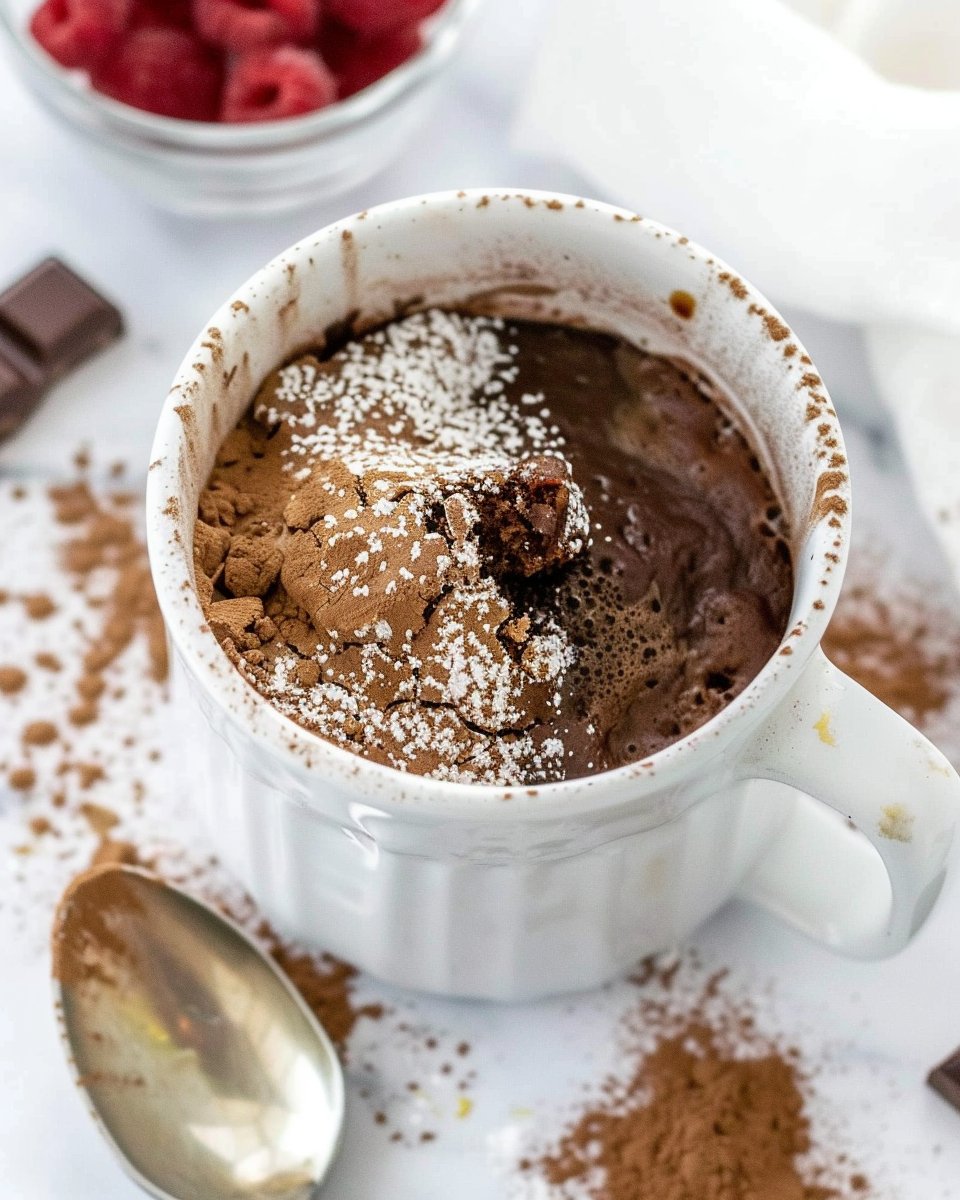 Chocolate Protein Mug Cake
