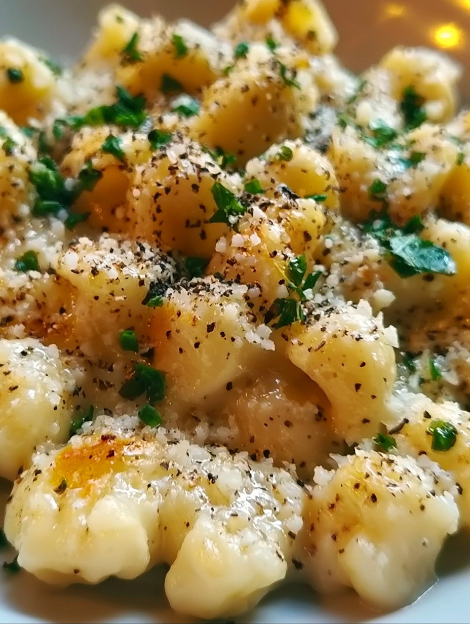 ¡Deléitate con Gnocchi Millonario en Salsa Cremosa Hoy!