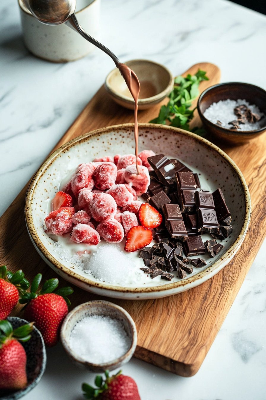 Frozen Strawberry Chocolate