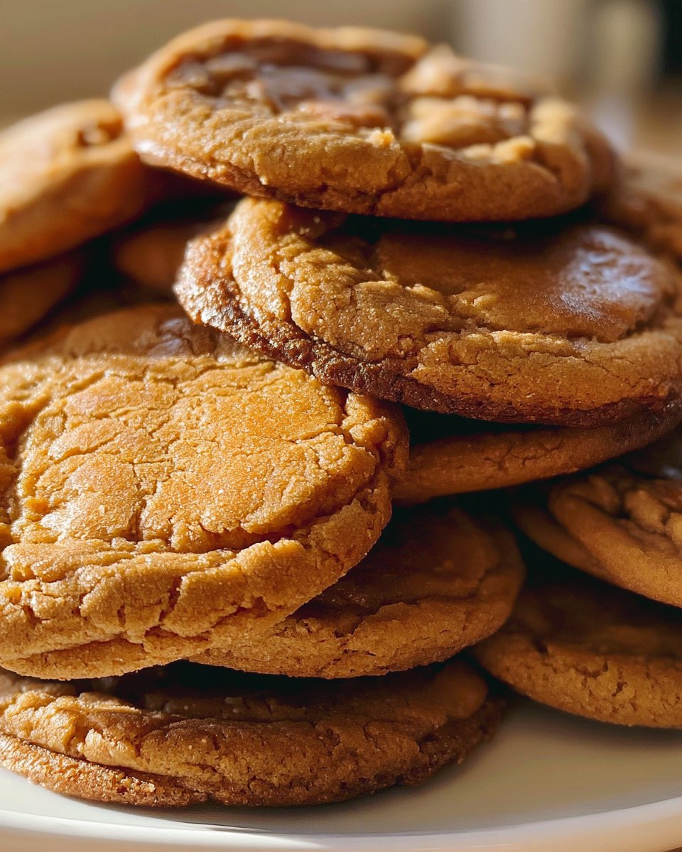 Chewy Brown Butter Maple Pumpkin Cookies