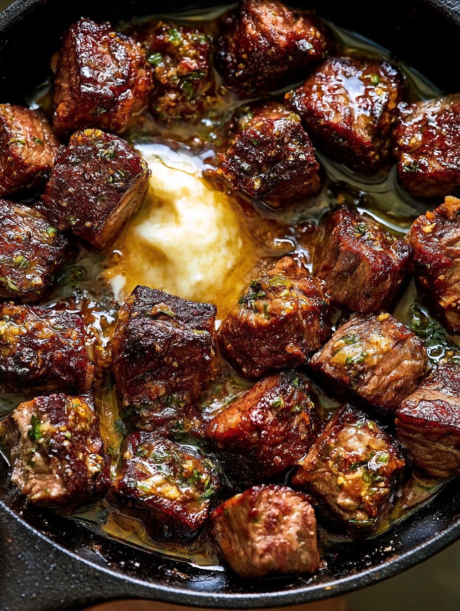 Bocados de Carne con Mantequilla de Vaquero