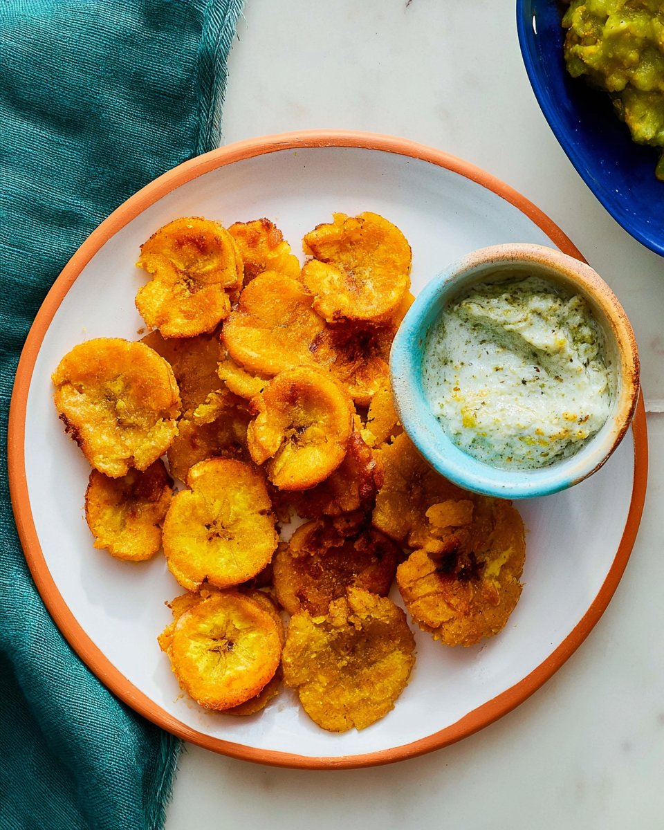 Crispy Baked Tostones