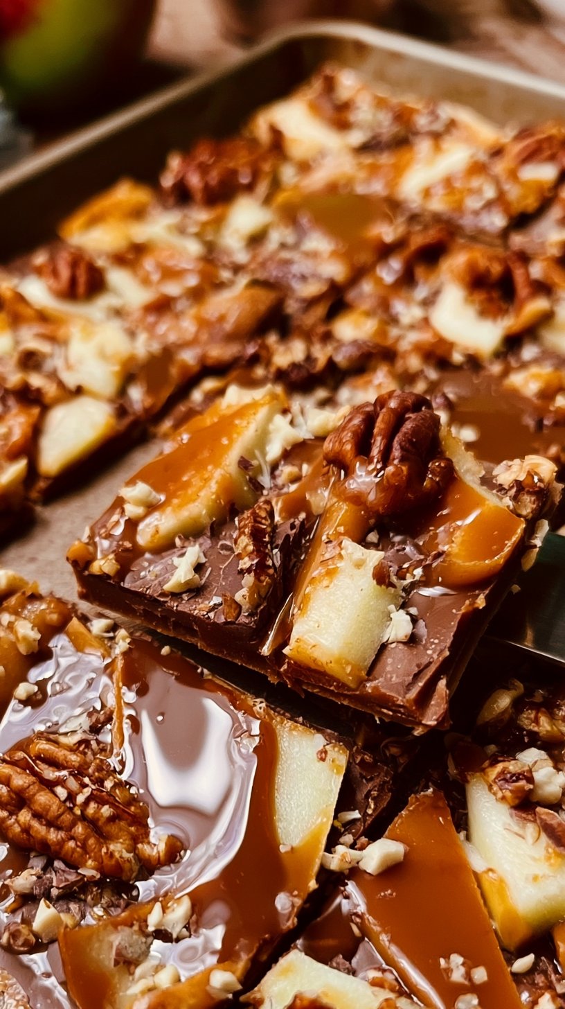 Caramel Apple Bark