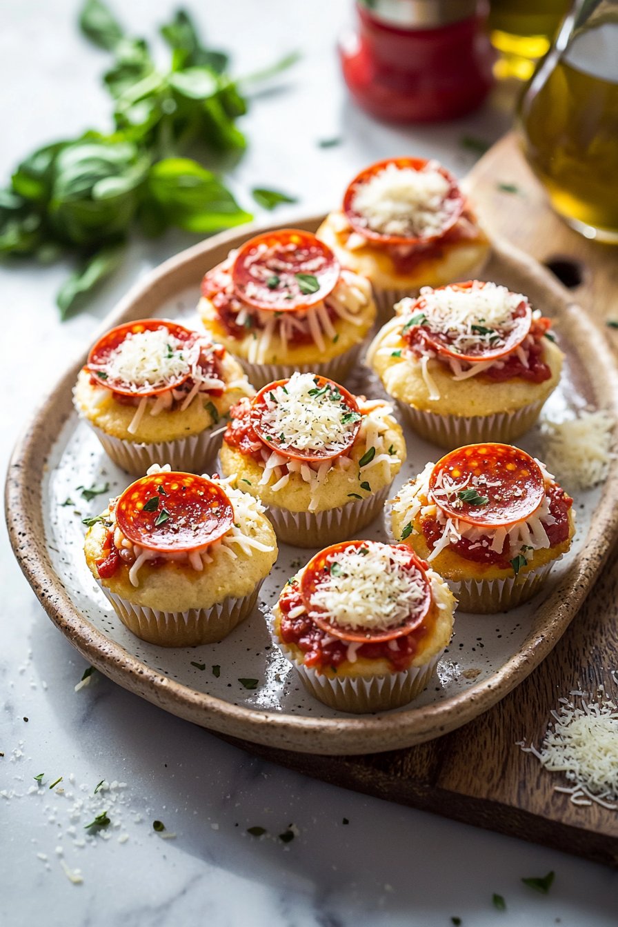 Pizza Cupcakes