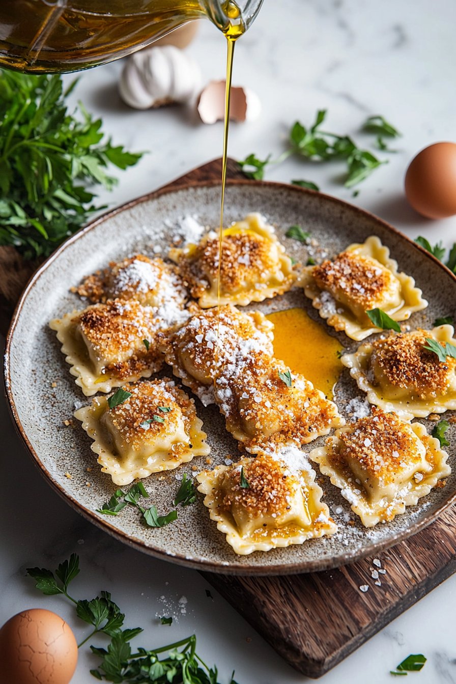Krosse Luftfritteuse Ravioli