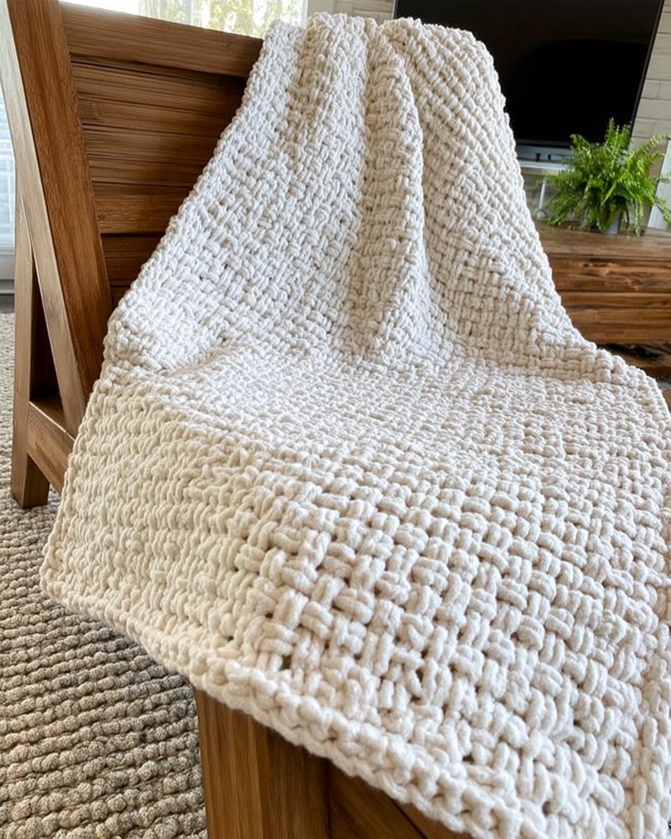 Honey Weave Throw Blanket