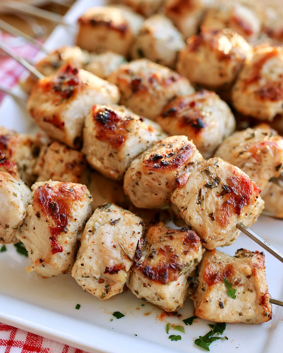 30-Minute Oven Chicken Kabobs