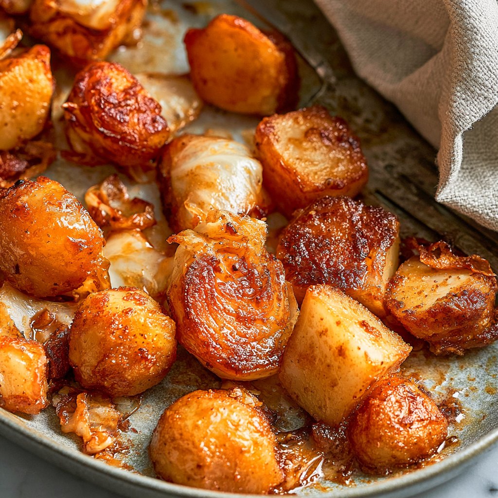 Crispy Brown Butter Sautéed Cabbage & Potatoes