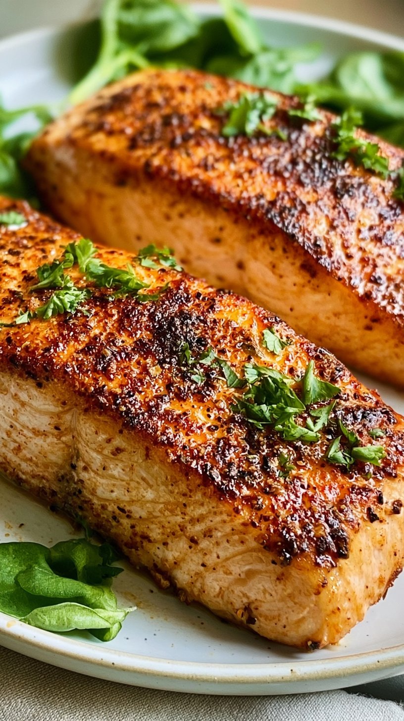Crispy Air Fryer Salmon