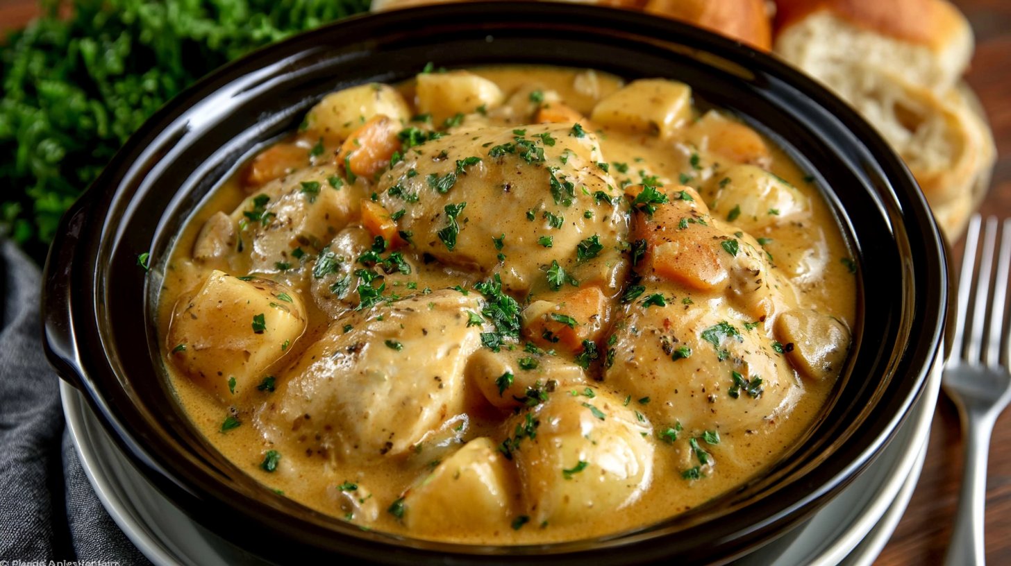 Crock Pot Creamy Ranch Chicken
